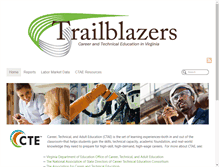 Tablet Screenshot of ctetrailblazers.org